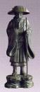 合金製親鸞聖人像 高24cm 仏像・仏教美術