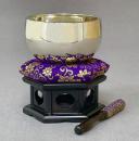 銀925製りん 4.5寸(口径13.5cm) 日本製 鳴物・仏具・供養