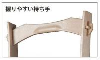 PC製 手桶 小 (タガ茶色) 日本製