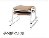 積重ね型 スチールパイプ椅子 (背板無) 日本製