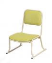 積重ね型 アルミパイプ椅子 座高35cm (背板付) 日本製